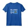 Oklahoma Girl | Stato americano degli Stati Uniti Mappa Oklahoma Maglietta - Regalo Originale per Festa del Papà o Compleanno
