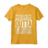 Maglietta Straight Outta Oklahoma - Regalo OK State - Maglia Vintage per Uomo/Donna/Bambino - Ideale per Natale