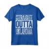 Maglietta Straight Outta Oklahoma - Regalo OK State - Maglia Vintage per Uomo/Donna/Bambino - Ideale per Natale