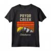Pryor Creek Oklahoma Retro City Vintage USA Maglietta - Design retrò per gli amanti dell'escursionismo e dell'orgoglio cittadino