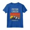 Pryor Creek Oklahoma Retro City Vintage USA Maglietta - Design retrò per gli amanti dell'escursionismo e dell'orgoglio cittadino