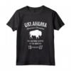 Oklahoma Buffalo Tshirt - Vintage Maglietta dell'Oklahoma - Ideale Regalo per Amanti dei Bufali