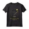 Eclissi Solare 2024 Lawton OK Oklahoma Totality Eclipse Maglietta - Vestito per l'Evento Astronomico in Famiglia