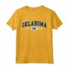 Oklahoma - Collegiato Classico / Varsity Style Accogliente T-shirt - Ideale Regalo per Gli Amanti dello Sport Universitario dell'Oklahoma