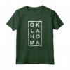 Elegante T-shirt Oklahoma Maglietta - Mostra il Tuo Orgoglio per lo Stato dell'Oklahoma - Ideale per Residenti e Ex Residenti di Oklahoma City, Tulsa o Norman