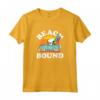 HapTiger - Snoopy Beach Bound Maglietta con Licenza Ufficiale - Stampa Originale PPNT-0186