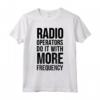 Gli operatori radio lo fanno con più frequenza - Radio divertente Maglietta per Operatori - Regalo Originale per Compleanni e Anniversari