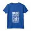 Gli operatori radio lo fanno con più frequenza - Divertente Maglietta con Collo a V - Regalo Originale per Operatori Radio - Ideale per Compleanno o Natale