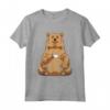 Orso HapTiger Maglietta Leggera - Taglio Classico con Stampa Divertente - Acquista Online