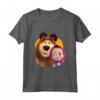 Masha and the Bear Duo - Maglietta Arancione Ufficiale per Bambini - Acquista Online!