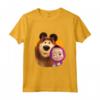 Masha and the Bear Duo - Maglietta Arancione Ufficiale per Bambini - Acquista Online!