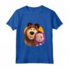 Masha and the Bear Duo - Maglietta Arancione Ufficiale per Bambini - Acquista Online!
