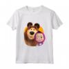 Masha and the Bear Duo - Maglietta Arancione Ufficiale per Bambini - Acquista Online!