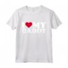 T-shirt con scritta