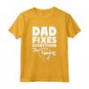 Dad Fixes Everything - Papà Lo Aggiusta Padre Maglietta con Strumenti - Ideale per Festa del Papà e Regalo Fai da Te