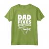 Dad Fixes Everything - Papà Lo Aggiusta Padre Maglietta con Strumenti - Ideale per Festa del Papà e Regalo Fai da Te