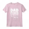 Dad Fixes Everything - Papà Lo Aggiusta Padre Maglietta con Strumenti - Ideale per Festa del Papà e Regalo Fai da Te