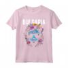 Paese della Bulgaria - Gatto che Indossa Occhiali da Sole Design Fiori Maglietta Souvenir - Perfetto per Natale o Come Regalo Unico