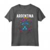 Paese dell'Argentina Gatto Fiorito - Design Maglietta Colorato per Viaggiatori - Ideale per Natale o Vacanze in Argentina