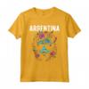 Paese dell'Argentina Gatto Fiorito - Design Maglietta Colorato per Viaggiatori - Ideale per Natale o Vacanze in Argentina