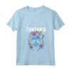 Donna Paese della Tanzania Gatto con Design di Fiori - Maglietta Souvenir per Viaggiatori e Amanti della Tanzania