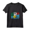 Donna Bandiere Palau Italia - Vintage Maglietta con Collo a V - Abbigliamento Radici Palauan Roots Italian Grown - Per Uomini, Donne e Bambini