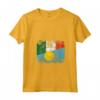 Donna Bandiere Palau Italia - Vintage Maglietta con Collo a V - Abbigliamento Radici Palauan Roots Italian Grown - Per Uomini, Donne e Bambini