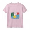 Donna Bandiere Palau Italia - Vintage Maglietta con Collo a V - Abbigliamento Radici Palauan Roots Italian Grown - Per Uomini, Donne e Bambini
