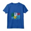 Donna Bandiere Palau Italia - Vintage Maglietta con Collo a V - Abbigliamento Radici Palauan Roots Italian Grown - Per Uomini, Donne e Bambini