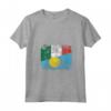Donna Bandiere Palau Italia - Vintage Maglietta con Collo a V - Abbigliamento Radici Palauan Roots Italian Grown - Per Uomini, Donne e Bambini