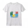 Donna Bandiere Palau Italia - Vintage Maglietta con Collo a V - Abbigliamento Radici Palauan Roots Italian Grown - Per Uomini, Donne e Bambini
