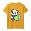 Palau Heart Panda Pride Bandiera Palauan Roots Palau Souvenir Maglietta - Ideale per Mostrare il Tuo Orgoglio Palauano e come Regalo per Chi Ama la Cultura Palauana