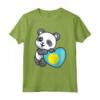 Palau Heart Panda Pride Bandiera Palauan Roots Palau Souvenir Maglietta - Ideale per Mostrare il Tuo Orgoglio Palauano e come Regalo per Chi Ama la Cultura Palauana