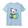 Palau Heart Panda Pride Bandiera Palauan Roots Palau Souvenir Maglietta - Ideale per Mostrare il Tuo Orgoglio Palauano e come Regalo per Chi Ama la Cultura Palauana
