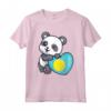 Palau Heart Panda Pride Bandiera Palauan Roots Palau Souvenir Maglietta - Ideale per Mostrare il Tuo Orgoglio Palauano e come Regalo per Chi Ama la Cultura Palauana