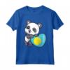 Palau Heart Panda Pride Bandiera Palauan Roots Palau Souvenir Maglietta - Ideale per Mostrare il Tuo Orgoglio Palauano e come Regalo per Chi Ama la Cultura Palauana
