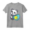 Palau Heart Panda Pride Bandiera Palauan Roots Palau Souvenir Maglietta - Ideale per Mostrare il Tuo Orgoglio Palauano e come Regalo per Chi Ama la Cultura Palauana