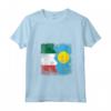 Donna Radici Palauan | Mezza Bandiera Italiana | Italia Palau Vintage Maglietta - Regalo Orgoglio Radici