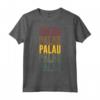 Palau Pride - Nato a Palau Maglietta per Mostrare L'Orgoglio e l'Amore per Palau - Ideale per Viaggi e Festival Culturali
