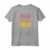 Palau Pride - Nato a Palau Maglietta per Mostrare L'Orgoglio e l'Amore per Palau - Ideale per Viaggi e Festival Culturali