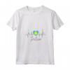 Donna Palau Heartbeat Pride Bandiera Palauan Roots Uomini Donne Souvenir Maglietta con Collo a V - Acquista Online!