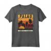 T-shirt Palauan al tramonto tropicale - Palau Maglietta Vintage - Regalo Perfetto per gli Orgogliosi Abitanti di Palau