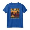 T-shirt Palauan al tramonto tropicale - Palau Maglietta Vintage - Regalo Perfetto per gli Orgogliosi Abitanti di Palau