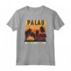 T-shirt Palauan al tramonto tropicale - Palau Maglietta Vintage - Regalo Perfetto per gli Orgogliosi Abitanti di Palau