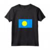 Donna Bandiera Palau Maglietta con Collo a V - Leggera e Patriottica - Acquista Online la tua T-shirt Palau