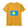 Donna Bandiera Palau Maglietta con Collo a V - Leggera e Patriottica - Acquista Online la tua T-shirt Palau