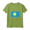 Donna Bandiera Palau Maglietta con Collo a V - Leggera e Patriottica - Acquista Online la tua T-shirt Palau