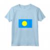 Donna Bandiera Palau Maglietta con Collo a V - Leggera e Patriottica - Acquista Online la tua T-shirt Palau