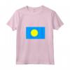 Donna Bandiera Palau Maglietta con Collo a V - Leggera e Patriottica - Acquista Online la tua T-shirt Palau