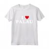 Country Heart Pride - Funny I Love Palau Maglietta - Abbigliamento Tematico Palau per Uomo e Donna